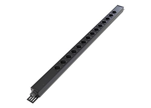 POWERGO RACK PDU BASIC 0U16A220V SCHUKO 3MSCHUKO 14BLAC