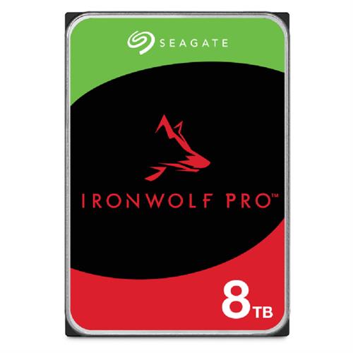 Seagate IronWolf Pro ST8000NT001 disco rigido interno 8 TB 7200 Giri/min 256 MB 3.5 Serial ATA III