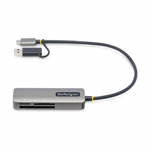 StarTech.com FCREADMICRO3V2 lettore di schede USB 3.2 Gen 1 (3.1 Gen 1) Type-C Grigio