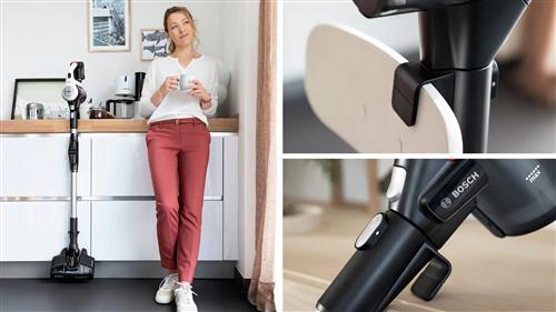 Bosch BBS711W Scopa elettrica ricaricabile Unlimited 7 Bianco