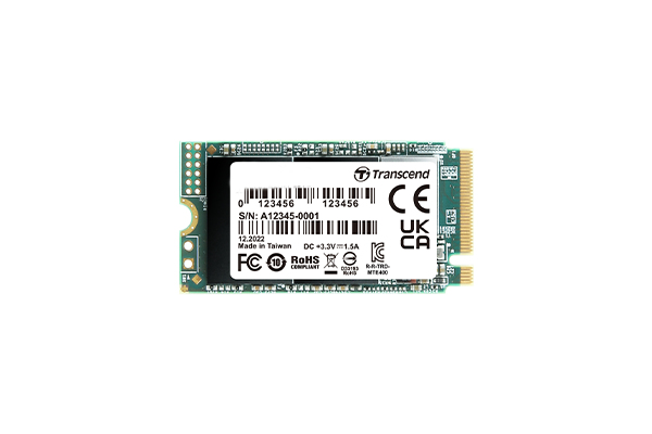 Transcend PCIe SSD 400S 512 GB M.2 PCI Express NVMe 3D NAND