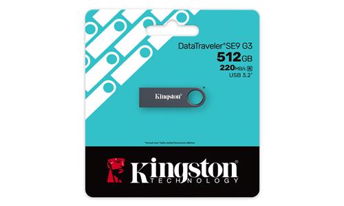 Kingston Technology DataTraveler 512GB SE9 G3 - Nichel scuro