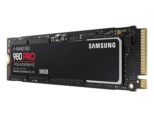 Samsung 980 PRO 500 GB M.2 PCI Express 4.0 NVMe V-NAND MLC