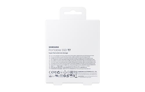 Samsung Portable SSD T7 500 GB USB tipo-C 3.2 Gen 2 (3.1 Gen 2) Grigio
