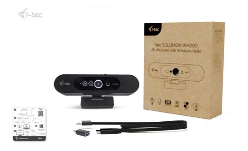 i-tec SOLOMON WH200 2K Webcam Windows Hello