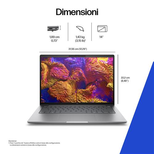 HP ZBook 8 G1ak 14 inch Mobile Workstation PC Wolf Pro Security Edition Copilot+ PC AMD Ryzen AI 7 PRO 35,6 cm (14