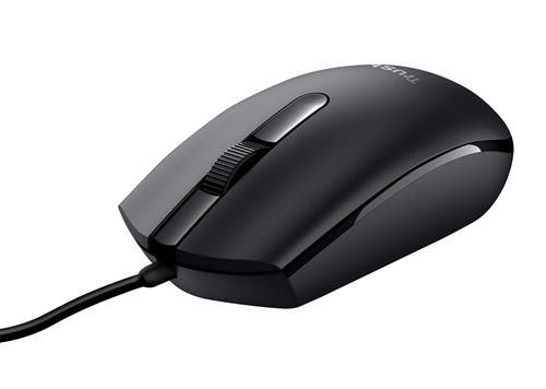 Trust Basi mouse Ufficio Ambidestro USB tipo A Ottico 1200 DPI