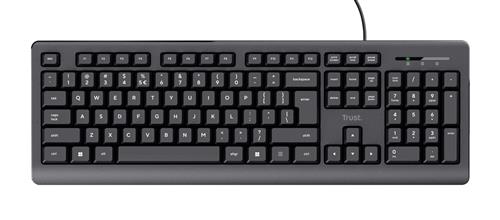 Trust 24640 tastiera Ufficio USB QWERTY Italiano Nero