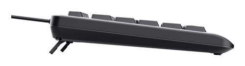 Trust Primo Beleuchtete tastiera Casa/ufficio USB QWERTY Italiano Nero