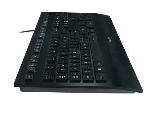 Logitech K280E Pro f/ Business tastiera Ufficio USB QWERTY US International Nero