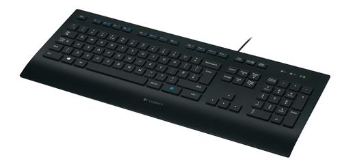 Logitech K280E Pro f/ Business tastiera Ufficio USB QWERTY US International Nero
