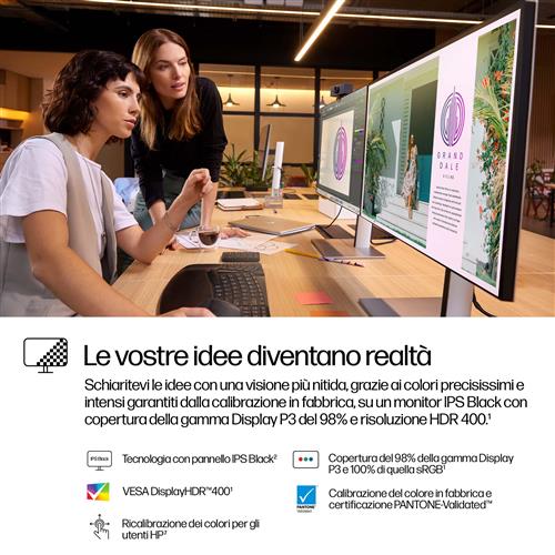 HP Series 7 Pro Monitor serie 7 Pro QHD da 27'' - 727pq