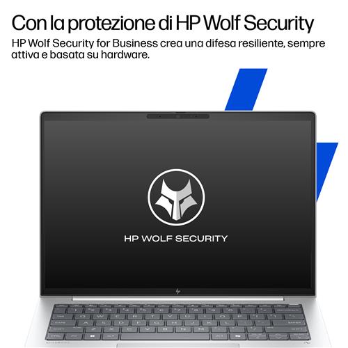 HP EliteBook 8 G1i 16 inch Notebook Next Gen AI PC Wolf Pro Security Edition Copilot+ PC Intel Core Ultra 7 258V Computer portatile 40,6 cm (16