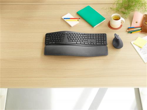 Logitech K860 for Business tastiera Ufficio Bluetooth Italiano Grafite