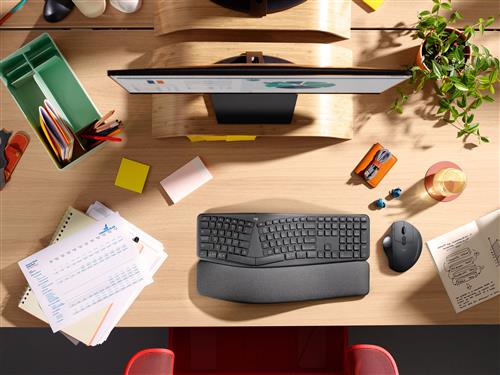 Logitech K860 for Business tastiera Ufficio Bluetooth Italiano Grafite