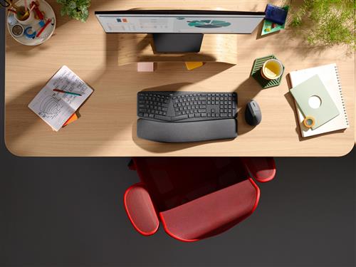 Logitech K860 for Business tastiera Ufficio Bluetooth Italiano Grafite