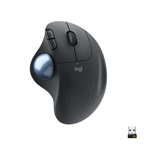 Logitech Ergo M575 mouse Ufficio Mano destra RF senza fili + Bluetooth 2000 DPI