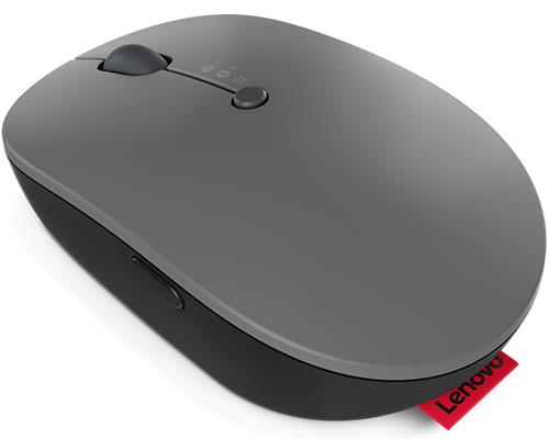 Lenovo Go Multi-Device mouse Ufficio Ambidestro RF senza fili + Bluetooth Ottico 2400 DPI