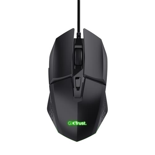 Trust GXT 109 Felox mouse Gaming Mano destra USB tipo A Ottico 6400 DPI