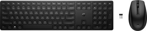 HP 655 Wireless Keyboard and Mouse Combo tastiera Mouse incluso Casa RF Wireless Nero