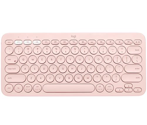 Logitech K380 Multi-Device tastiera Universale QWERTY Italiano Rosa
