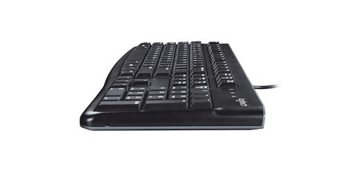 Logitech K120 Corded Keyboard tastiera Universale USB QWERTY Spagnolo Nero