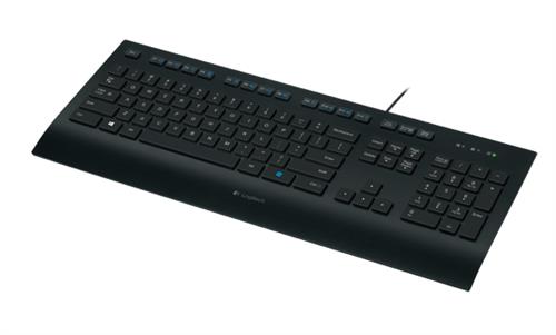 Logitech K280E Pro f/ Business tastiera Ufficio USB QWERTY Italiano Nero