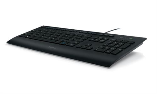 Logitech K280E Pro f/ Business tastiera Ufficio USB QWERTY Italiano Nero