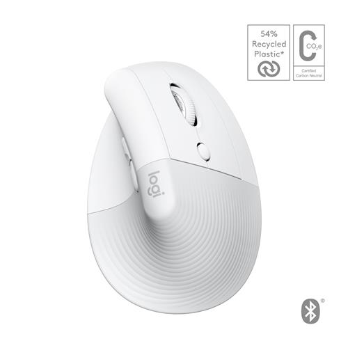 Logitech Lift for Mac mouse Ufficio Mano destra RF senza fili + Bluetooth Ottico 4000 DPI