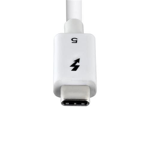 CAVO THUNDERBOLT 5 DA 1 M 80/120GBPS/8K 60HZ/240W BIANCO