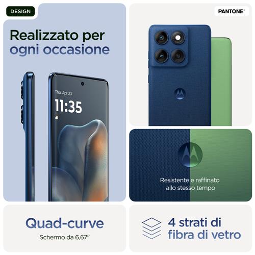 Motorola edge 60 con Moto AI (8/256GB, Fotocamera 50+50+10MP, selfie 50MP, Display 6.67