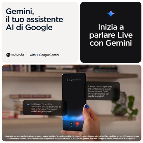 Motorola edge 60 con Moto AI (8/256GB, Fotocamera 50+50+10MP, selfie 50MP, Display 6.67