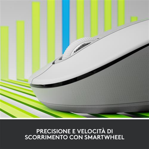 Logitech Signature M650 mouse Ufficio Mancino RF senza fili + Bluetooth Ottico 4000 DPI