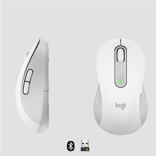 Logitech Signature M650 mouse Ufficio Mancino RF senza fili + Bluetooth Ottico 4000 DPI