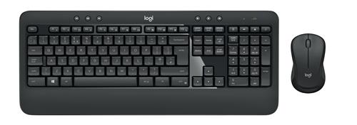 Logitech Advanced MK540 tastiera Mouse incluso Universale QWERTY Italiano Nero, Bianco