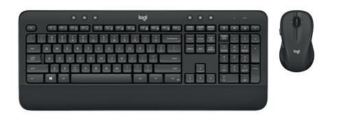 Logitech MK545 ADVANCED Wireless Keyboard and Mouse Combo tastiera Mouse incluso Universale USB QWERTZ Tedesco Nero