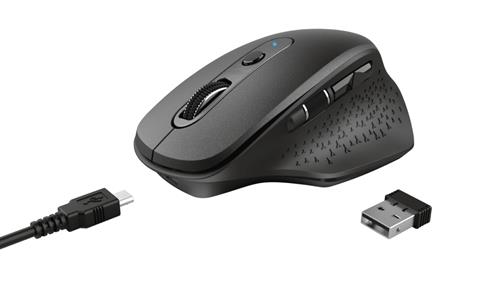 Trust Ozaa mouse Ufficio Mano destra RF Wireless Ottico 2400 DPI