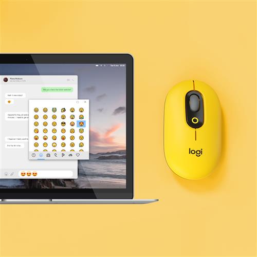 Logitech POP mouse Ufficio Ambidestro RF senza fili + Bluetooth Ottico 4000 DPI