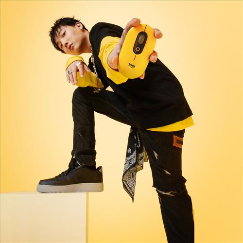 Logitech POP mouse Ufficio Ambidestro RF senza fili + Bluetooth Ottico 4000 DPI