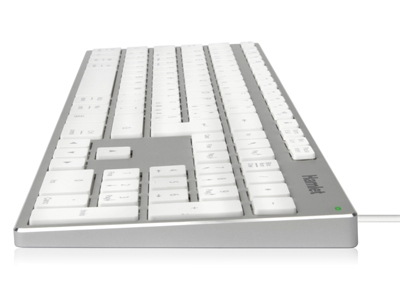 Hamlet XKKITA-MCU tastiera Ufficio USB QWERTY Bianco