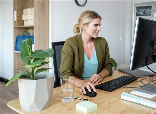 Trust TM-201 mouse Ufficio Mano destra RF Wireless Ottico 1600 DPI