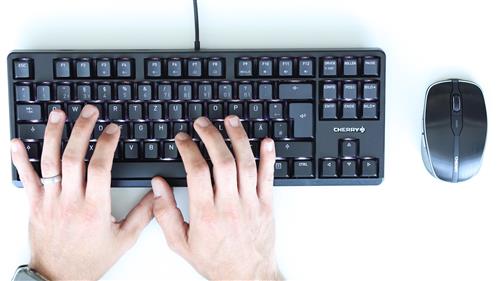 CHERRY G80-3000N RGB TKL tastiera Universale USB QWERTY US International Nero