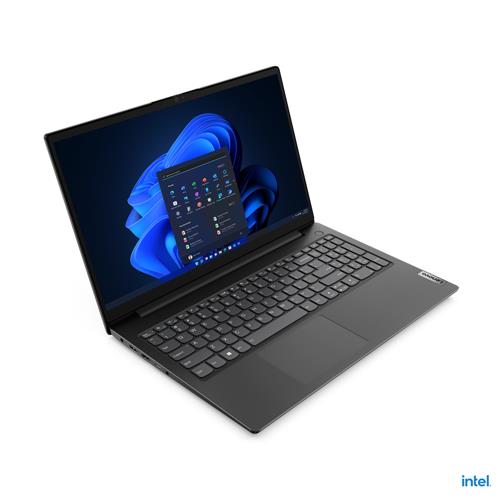 Lenovo V V15 Intel Core i5 i5-12500H Computer portatile 39,6 cm (15.6) Full HD 8 GB DDR4-SDRAM 512 GB SSD Wi-Fi 6 (802.11ax) Windows 11 Pro Nero