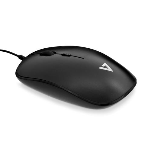 V7 MU200-1E mouse Ufficio Ambidestro USB tipo A 1600 DPI