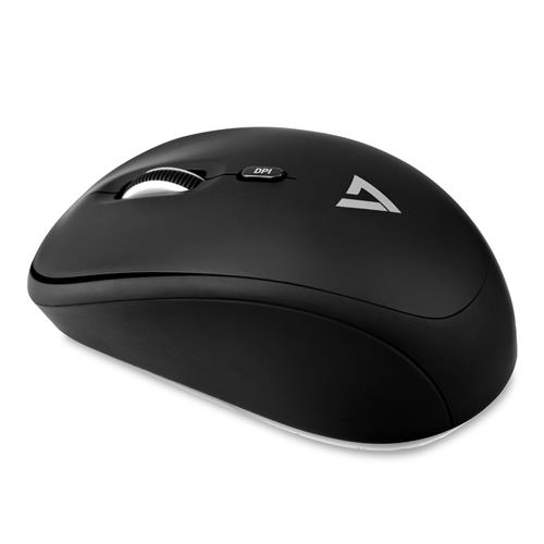 V7 MW100-1E mouse Viaggio Ambidestro RF Wireless 1600 DPI