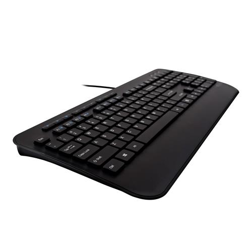 V7 CKU300FR tastiera Mouse incluso Casa AZERTY Francese Nero