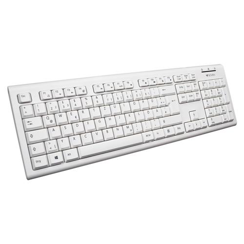 V7 KU200IT-WHT tastiera Universale USB + PS/2 QWERTY