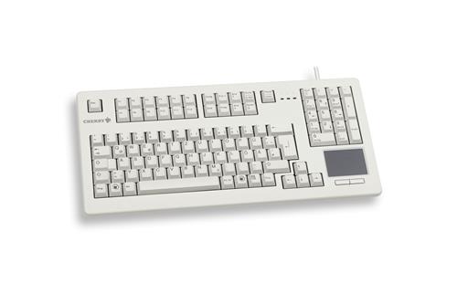 CHERRY TouchBoard G80-1190 tastiera Universale USB QWERTZ Tedesco Grigio