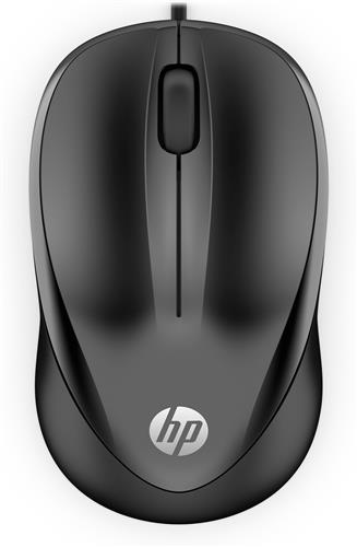 HP Wired 1000 mouse Ambidestro USB tipo A 1200 DPI
