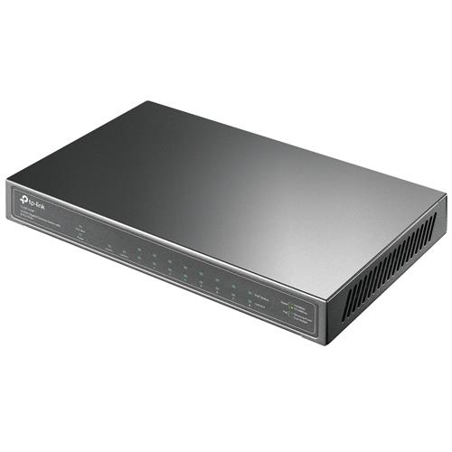 10-PORT 1G POE+ SWITCH 63W POE POWER STEEL CASE